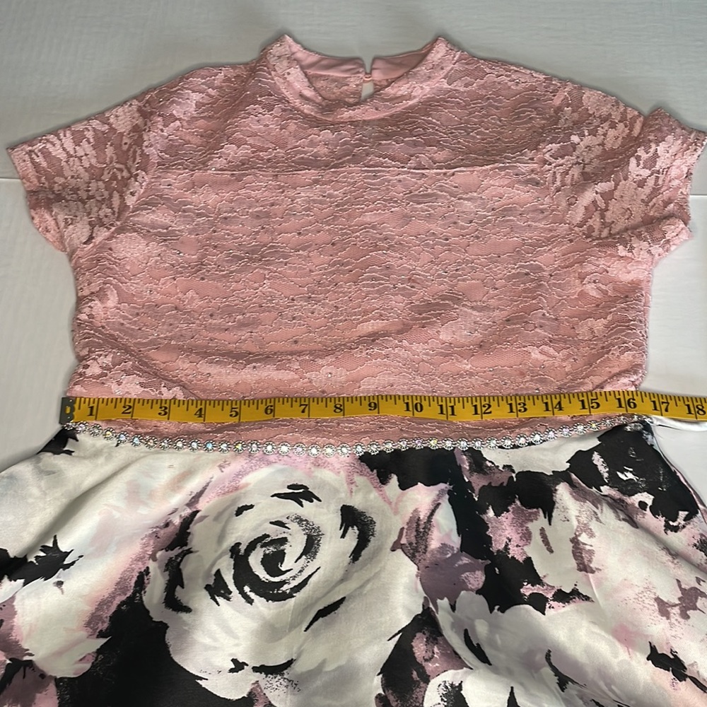 Speechless Gorgeous high low floral girls dress size 18.5 - Picture 14 of 16